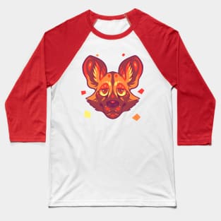 African wild doggo Baseball T-Shirt